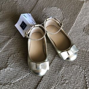 Janie and Jack Gold Dress Shoes